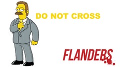 TV The Simpsons Dexter ned flanders crossovers