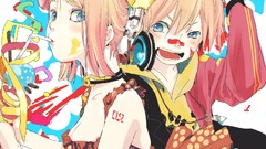 Twins vocaloid kagamine len kagamine rin