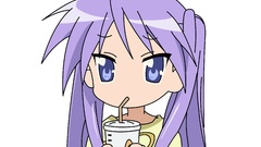 Twintails Anime purple eyes