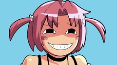 Twintails Anime Simple Background