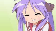 Twintails Simple Background lucky