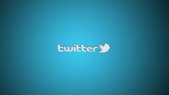 Twitter social networks Simple Background logo