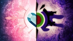 Two ponies My Little Pony: Friendship is Magic Crystal empire 