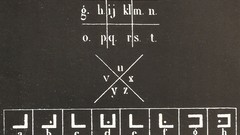 Typography alphabet grayscale