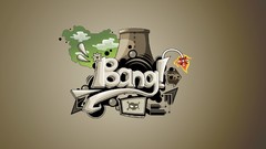 Typography bang minimalistic complex magazine power plants