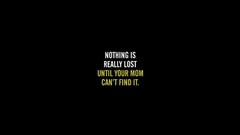 Typography black background funny minimalistic