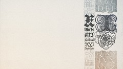 Typography calligraphy alphabet minimalistic