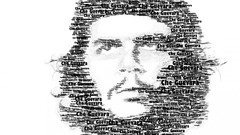 Typography che guevara Quotes typographic portrait