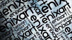 Typography digital art black artwork