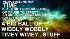 Typography Doctor Who outer space Quotes