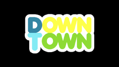 Typography Downtown nothing super