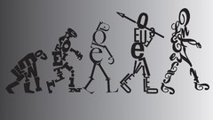 Typography font Evolution