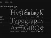 Typography font typefaces