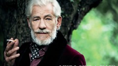 Typography Fuck smoking Ian McKellen
