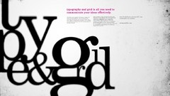 Typography grid
