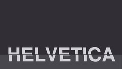 Typography Helvetica Simple Background