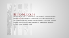 Typography historic dictators Urban