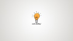 Typography idea minimalistic