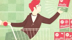 Typography illustrations minimalistic artwork