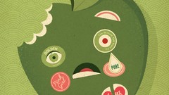 Typography illustrations minimalistic artwork