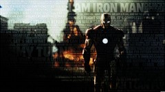 Typography Iron Man