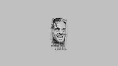 Typography Jack Nicholson shining