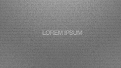 Typography Latin Lorem ipsum