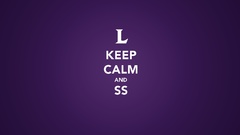 Typography League of Legends Keep Calm and