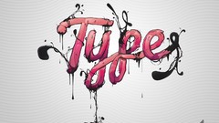 Typography multicolor