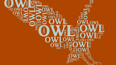 Typography Owls
