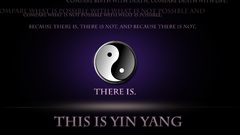 Typography philosophy ying yang