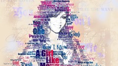 Typography rihanna