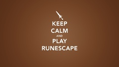 Typography runescape Keep Calm and