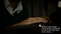 Typography self shot