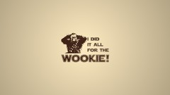 Typography star wars funny Quotes wookiee