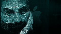 Typography Steve Jobs typographic
