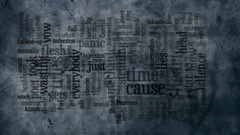 Typography text only