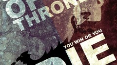 Typography Wolves game of thrones posters