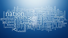 Typography wordcloud