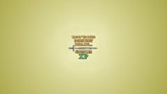 Typography yellow background funny Swords minimalistic video 