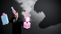 Tyrannosaurus Rex birthday cake