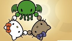 Ubuntu Cthulhu hello kitty