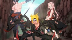 Uchiha sasuke akatsuki uzumaki naruto haruno sakura naruto 