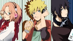 Uchiha sasuke uzumaki naruto haruno sakura naruto shippuden 