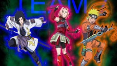 Uchiha sasuke uzumaki naruto haruno sakura naruto shippuden 