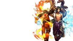 Uchiha sasuke uzumaki naruto naruto shippuden