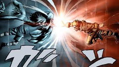 Uchiha sasuke uzumaki naruto naruto shippuden Chidori Rasengan