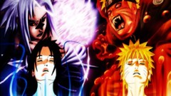 Uchiha sasuke uzumaki naruto naruto shippuden Jinchuuriki