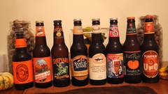 UFO alcohol pumpkins bottles shipyard beers Sam Adams