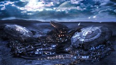 UFO digital art fantasy art